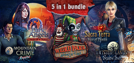 Steam header art for Hidden Object Bundle 5 in 1
