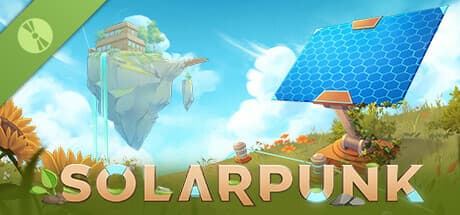 Steam header art for Solarpunk Demo