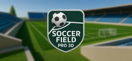 Steam header art for Soccer Field Pro 3D