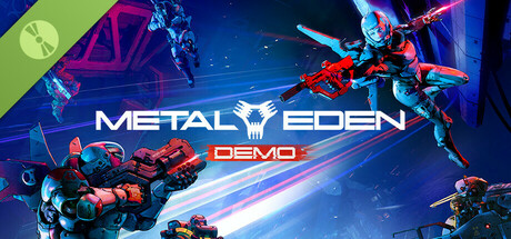 Steam header art for METAL EDEN Demo 2025