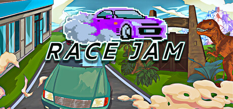 Steam header art for Race Jam