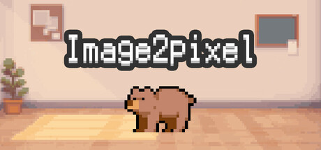 Steam header art for Image2pixel-PixelArtGenerator