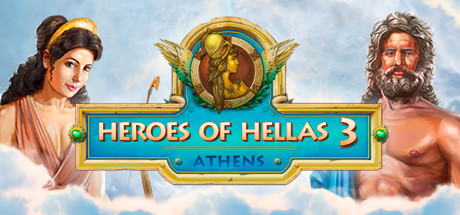 Steam header art for Heroes of Hellas 3: Athens