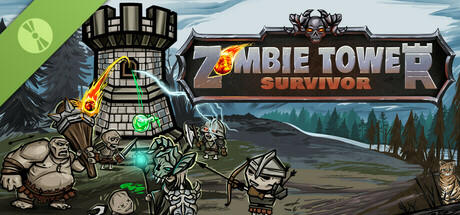 Steam header art for Zombie Tower Survivor Demo
