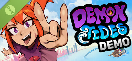 Steam header art for Demon Tides Demo