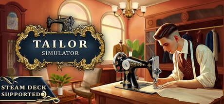 Steam header art for Tailor Simulator