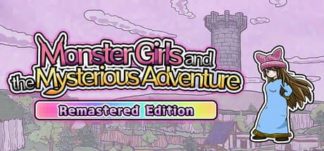 Steam header art for Monster Girls and the Mysterious Adventure Remastered Edition