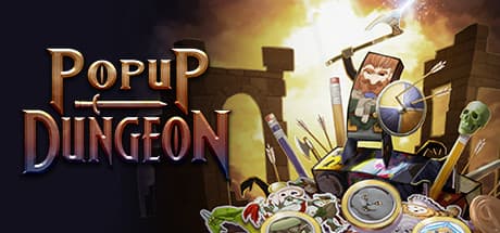 Steam header art for Popup Dungeon