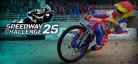 Steam header art for Speedway Challenge 2025