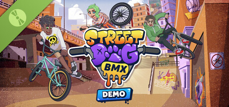 Steam header art for Streetdog BMX Demo