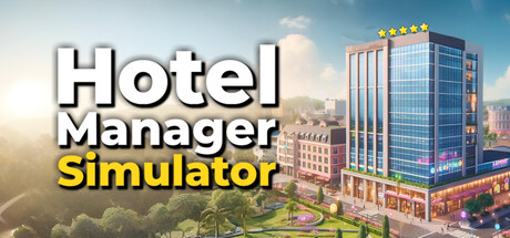 Steam header art for Hotel Manager Simulator