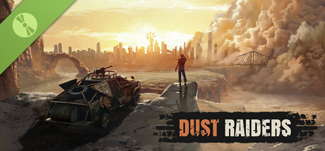 Steam header art for Dust Raiders Demo