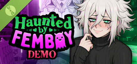 Steam header art for Haunted by Femboy Demo