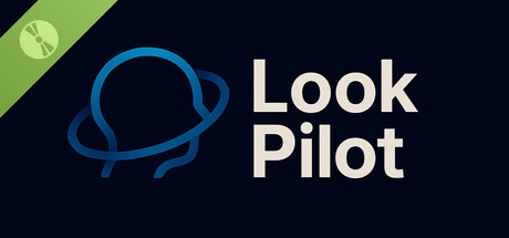 Steam header art for LookPilot Demo