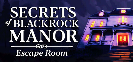 Steam header art for Secrets of Blackrock Manor - Escape Room