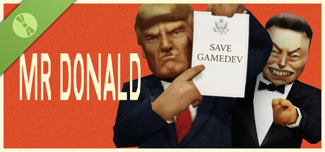 Steam header art for MR DONALD: DEMO