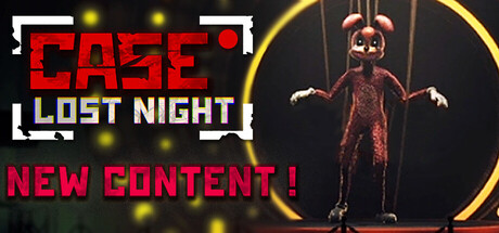 Steam header art for CASE RECORDS: Lost Night