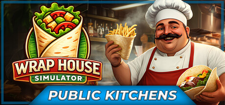 Steam header art for Wrap House Simulator🌯