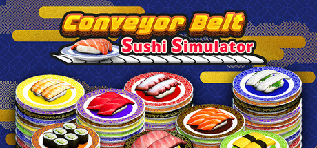 Steam header art for Conveyor Belt Sushi Simulator