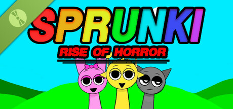 Steam header art for Sprunki Rise of Horror Demo
