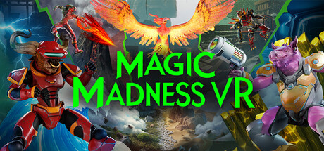 Steam header art for Magic Madness VR