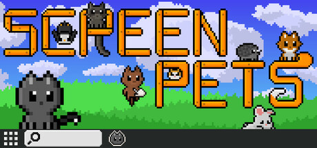 Steam header art for Screen Pets