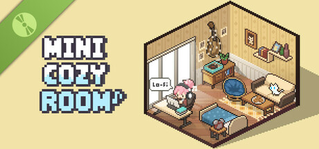Steam header art for Mini Cozy Room : Lo-Fi Demo