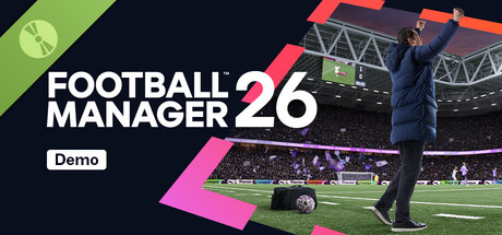 Steam header art for Football Manager 26 Demo