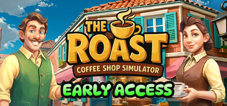 Steam header art for The Roast - Coffee Shop Simulator