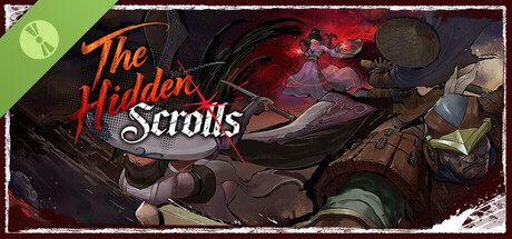 Steam header art for The Hidden Scrolls Demo