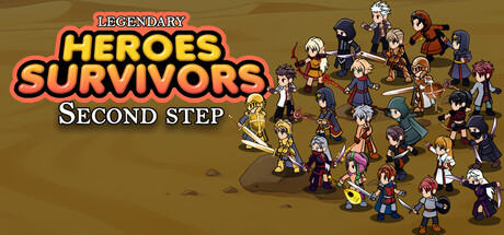 Steam header art for Legendary Heroes Survivors