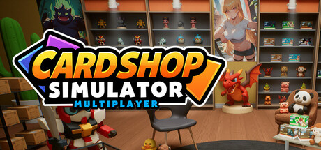 Steam header art for Card Shop Simulator Multiplayer