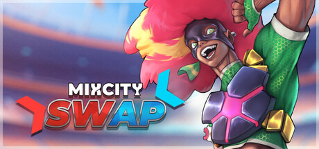 Steam header art for Mixcity SWAP Playtest