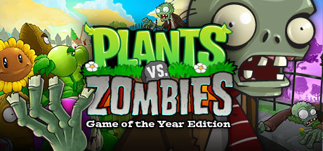Steam header art for Plants vs. Zombies: Game of the Year