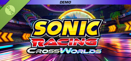 Steam header art for Sonic Racing: CrossWorlds Demo
