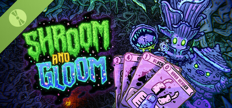 Steam header art for Shroom and Gloom Demo