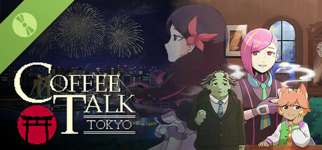 Steam header art for Coffee Talk Tokyo Demo