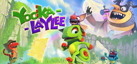Steam header art for Yooka-Laylee