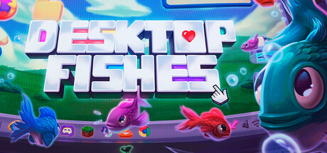 Steam header art for Desktop Fishes