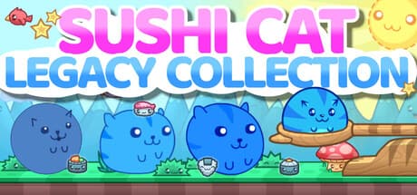 Steam header art for Sushi Cat Legacy Collection