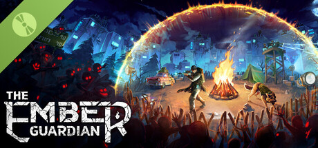 Steam header art for The Ember Guardian Demo