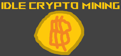 Steam header art for Idle Crypto Mining