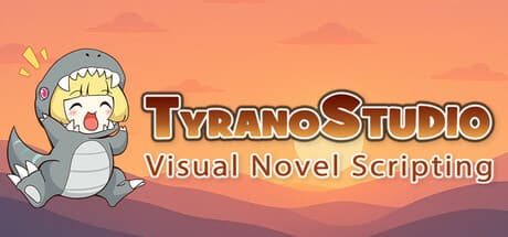 Steam header art for TyranoStudio Visual Novel Scripting