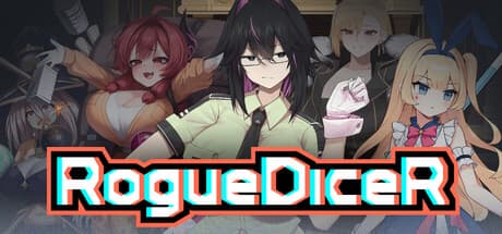 Steam header art for RogueDiceR
