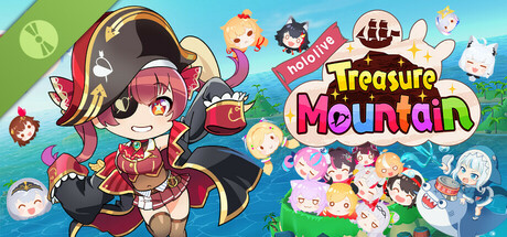 Steam header art for ホロライブお宝マウンテン 体験版