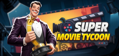 Steam header art for Super Movie Tycoon