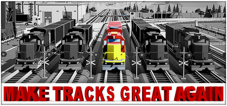 Steam header art for Make Tracks Great Again