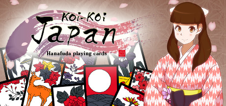 Steam header art for Koi-Koi Japan [Hanafuda playing cards]