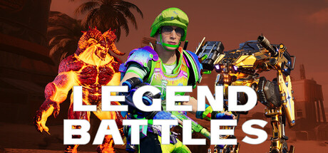 Steam header art for Legend Battles