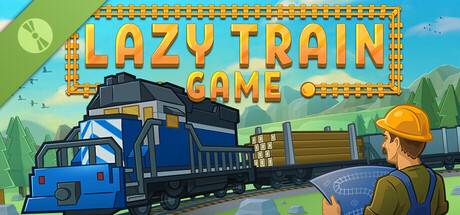 Steam header art for Lazy Train Game Demo